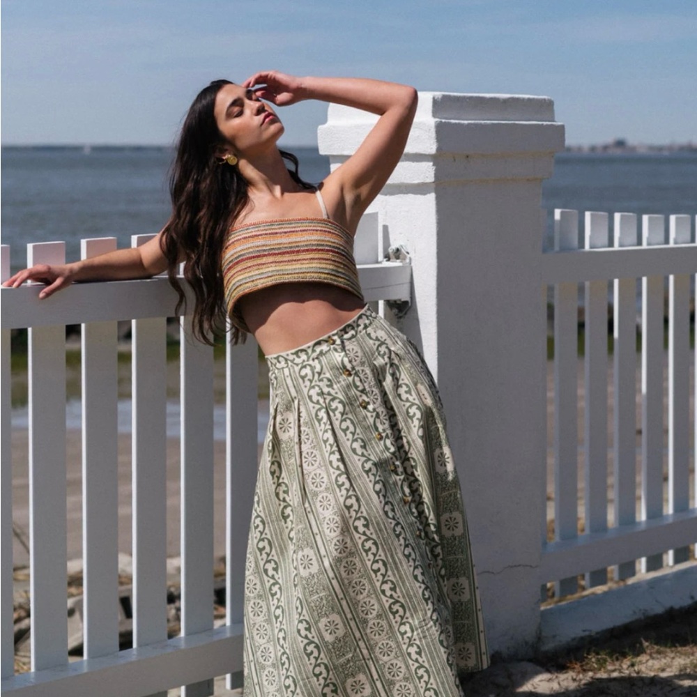 Parterre Briony Skirt in Allegra Bermuda